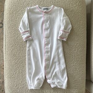 Magnolia Baby White Converter with Pink Trim